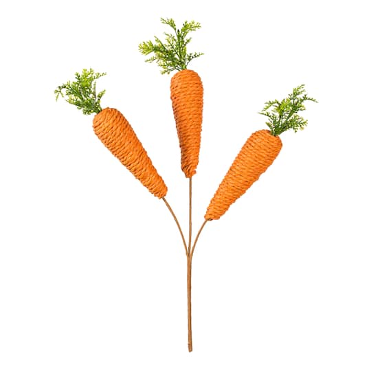 16" Orange Artificial Carrot Sprays, 2ct. By Vickerman | Michaels®